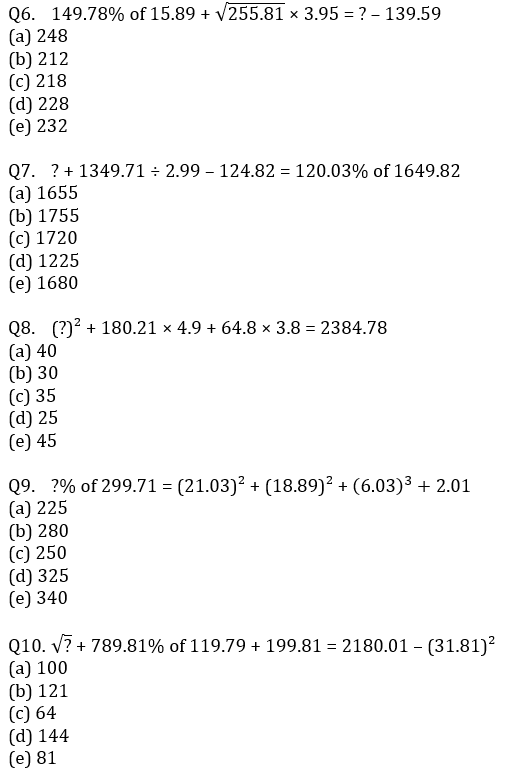 IBPS PO Prelims 2020 क्वांट मिनी मॉक (49) 5 October, 2020 : Practice Set | Latest Hindi Banking jobs_5.1