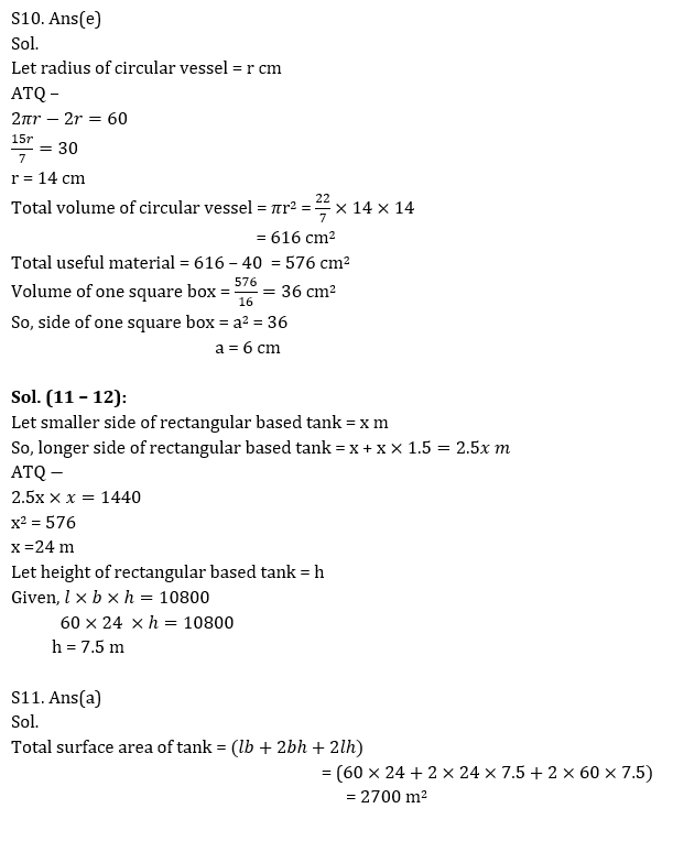 RBI Assistant I IBPS Mains क्वांट मिनी मॉक 29 OCTOBER , 2020- Miscellaneous (Probability, Mensuration) Based questions in Hindi | Latest Hindi Banking jobs_9.1