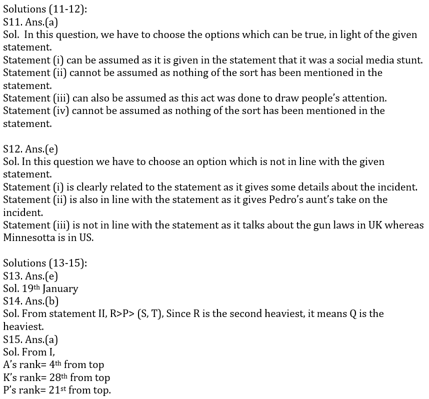 IBPS RRB Mains रीजनिंग मिनी मॉक (6) 4 October , 2020 : Puzzle, Coding-Decoding और Miscellaneous questions in Hindi | Latest Hindi Banking jobs_5.1