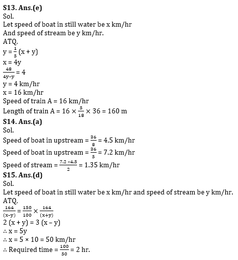 SBI और IBPS 2020 प्रीलिम्स परीक्षाओं के लिए क्वांट क्विज़ – 28 नवम्बर 2020 | Miscellaneous (Speed time distance, Boat and stream & trains) | Latest Hindi Banking jobs_8.1