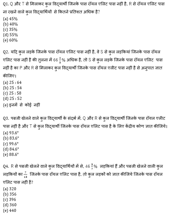 IBPS 2020 मेंस परीक्षाओं के लिए क्वांट क्विज़ – 24 नवम्बर 2020 | Miscellaneous DI | Latest Hindi Banking jobs_5.1