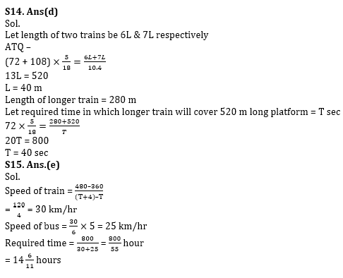 IBPS 2020 मेंस परीक्षाओं के लिए क्वांट क्विज़ – 1 दिसम्बर, 2020 | Miscellaneous (Speed time distance, boat and stream, train) | Latest Hindi Banking jobs_11.1