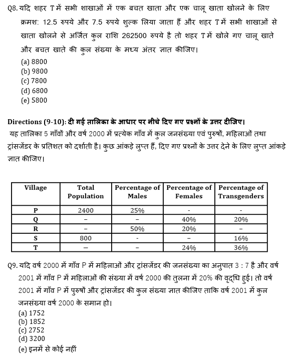 IBPS 2020 मेंस परीक्षाओं के लिए क्वांट क्विज़ – 5 जनवरी, 2021 | Miscellaneous | Latest Hindi Banking jobs_7.1