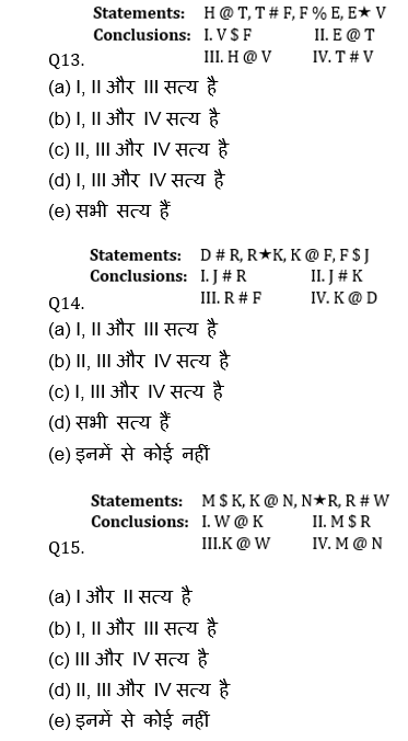 Bank Mains Exams 2021 रीजनिंग क्विज- 26 फरवरी, 2020 | Latest Hindi Banking jobs_5.1