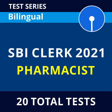 SBI Clerk Pharmacist 2021: चेक करें – लेटेस्ट अपडेट, नोटिफिकेशन PDF, परीक्षा तिथि, पैटर्न, चयन प्रक्रिया, योग्यता और अन्य महत्वपूर्ण डिटेल (Check Exam Dates, Selection Process, Eligibility as Per SBI Pharmacist Notification PDF) | Latest Hindi Banking jobs_4.1