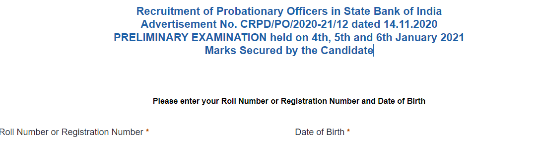 SBI PO PRELIMS Marks Out: SBI PO प्रीलिम्स परीक्षा 2021 के मार्क्स जारी (Exam Held on 4th, 5th and 6th January 2021) | Latest Hindi Banking jobs_4.1