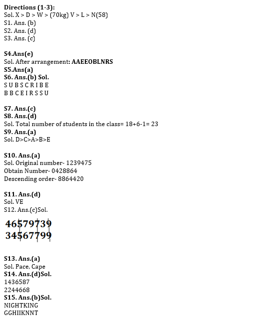 SBI/IBPS PO रीजनिंग क्विज : 15th October – Order Ranking & Alphabet/Number based questions | Latest Hindi Banking jobs_4.1