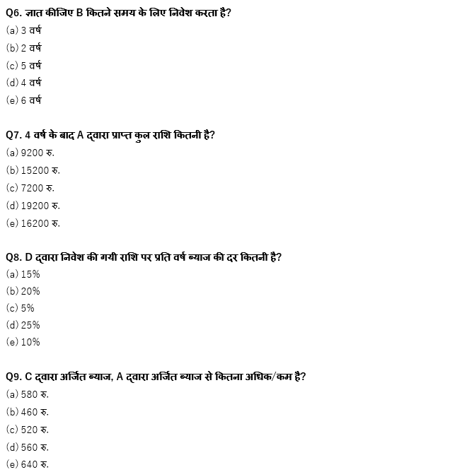 IBPS Clerk प्रीलिम्स क्वांट क्विज : 2nd November – Data Interpretation | Latest Hindi Banking jobs_6.1