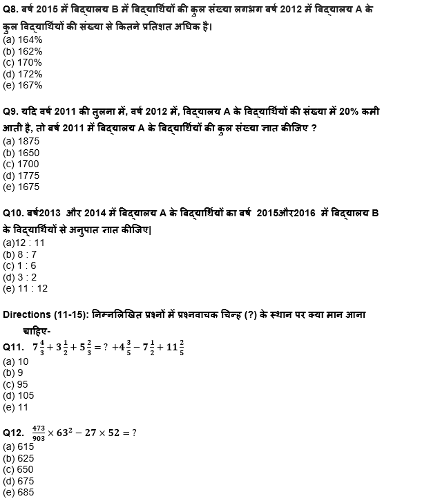 ESIC-UDC Steno & MTS क्वांट क्विज 2022 : 6th February – Practice Set | Latest Hindi Banking jobs_6.1