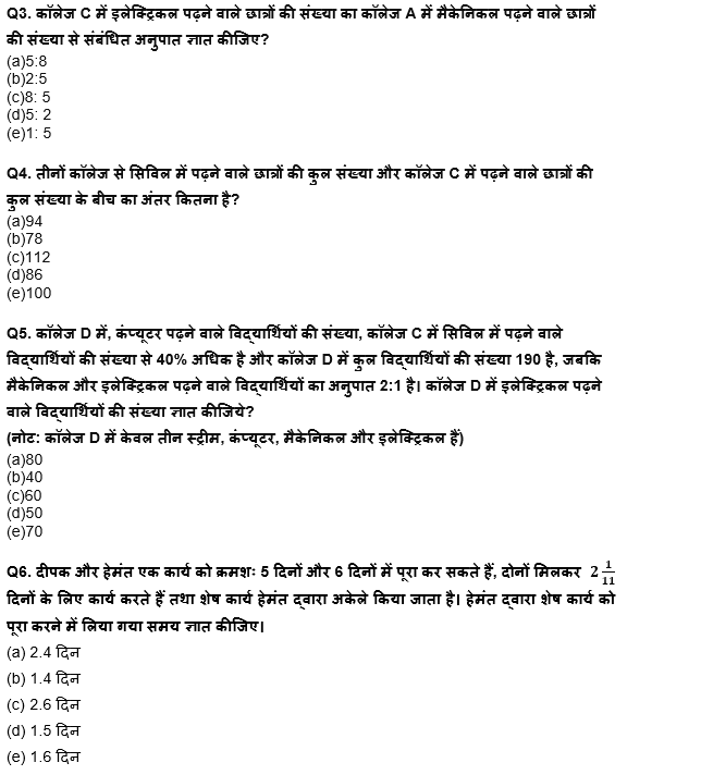 ESIC-UDC Steno & MTS क्वांट क्विज 2022 : 5th March – Practice Set | Latest Hindi Banking jobs_5.1