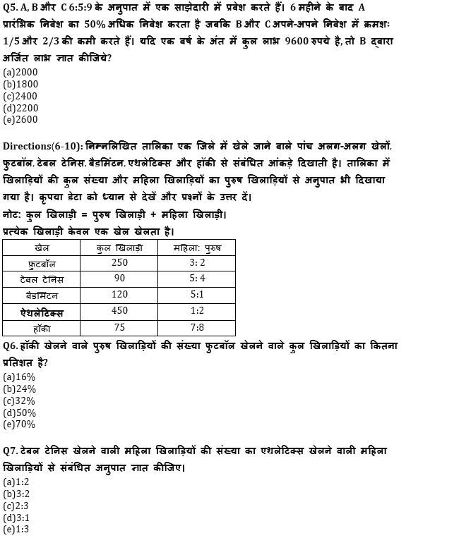 RBI असिस्टेंट प्रीलिम्स क्वांट क्विज : 12th March – Practice Set | Latest Hindi Banking jobs_5.1