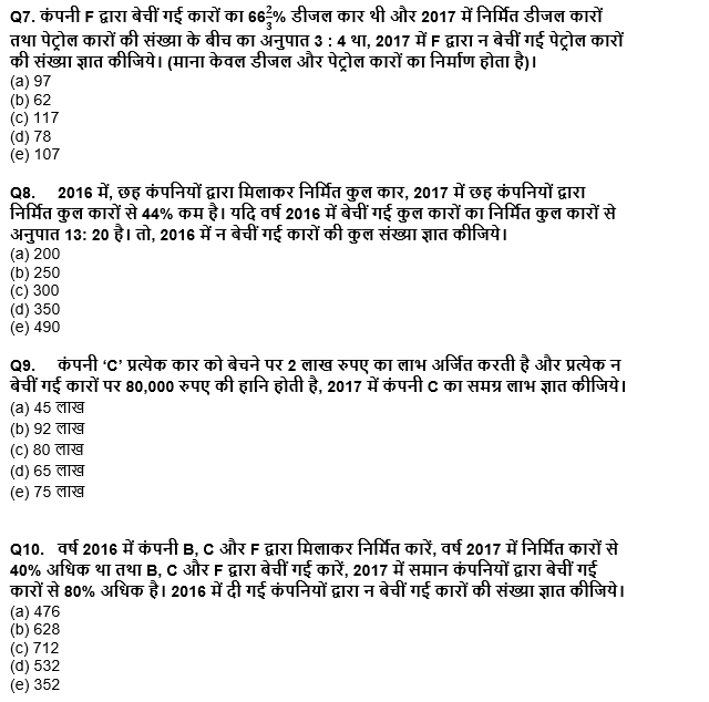 IDBI AM/Executive 2022 Quant क्विज : 6th June – Table DI and Bar Graph DI | Latest Hindi Banking jobs_6.1