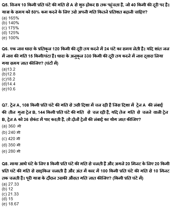 IBPS RRB PO क्लर्क प्रीलिम्स 2022 Quant क्विज : 25th July – Trains, Boat & Stream and Speed Time Distance | Latest Hindi Banking jobs_5.1