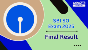 SBI Final Result 2025 Out: स्टेट बैंक ने जारी किया फाइनल रिजल्ट -यहाँ देखें आपका सिलेक्शन हुआ या नही