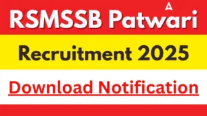 RSMSSB Patwari Recruitment 2025: 3705 पदों पर निकली बंपर वैकेंसी, आवेदन करें 29 जून तक