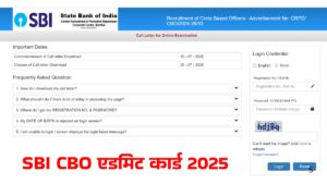SBI Bank CBO Exam Admit Card OUT for 2964 Posts: एसबीआई बैंक CBO एडमिट कार्ड जारी, यहां से करें डाउनलोड