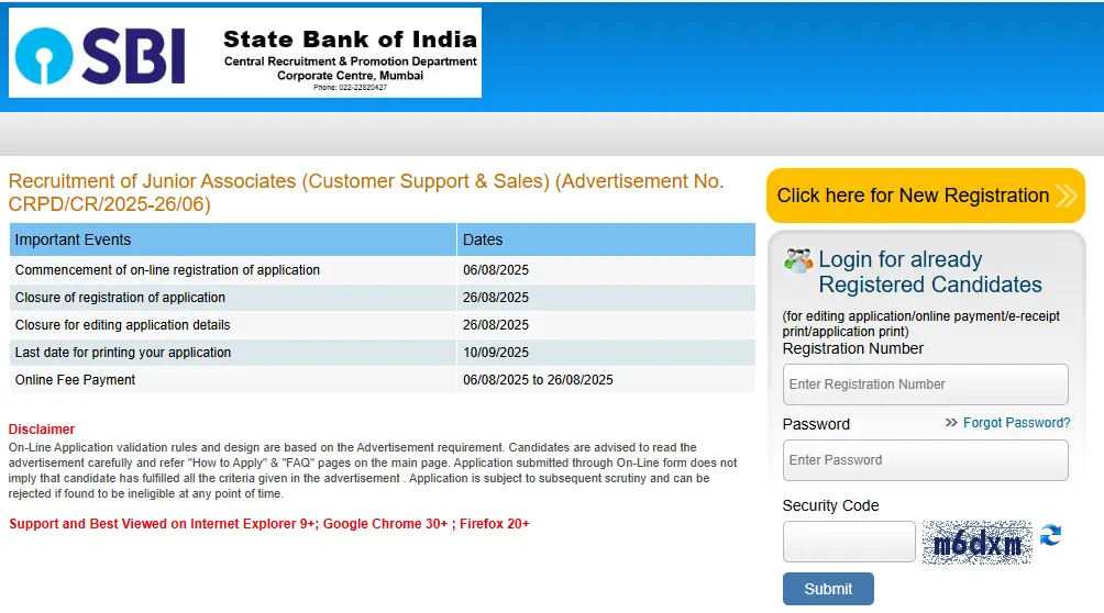 SBI Clerk Apply Online 2025 Link: स्टेट बैंक में क्लर्क की 5583 रिक्तियों पर आवेदन जारी, आज ही करें अप्लाई | Latest Hindi Banking jobs_4.1