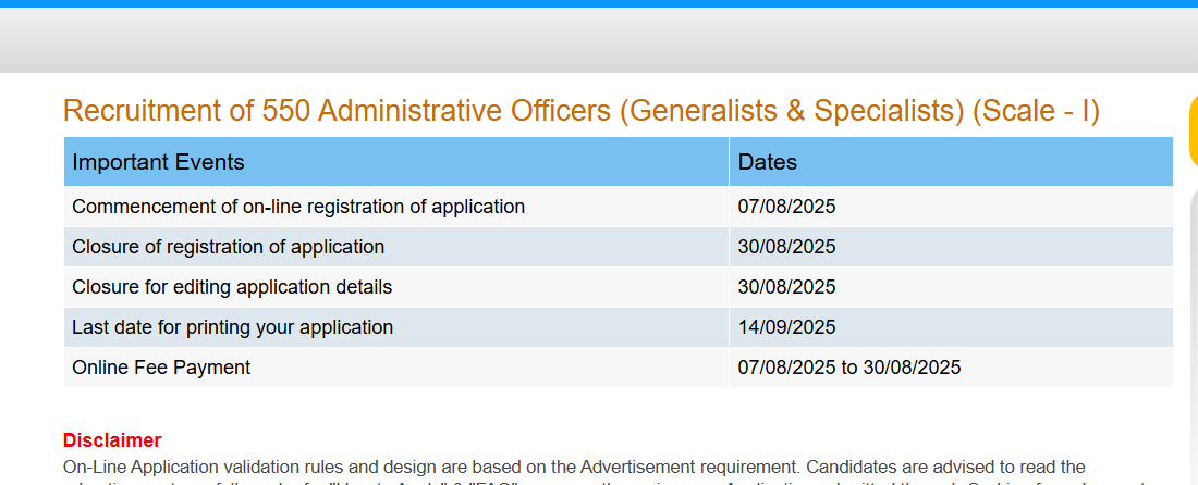 NIACL AO Recruitment 2025 Out: NIACL AO के 550 पदों पर निकली भर्ती, देखें योग्यता-चयन की पूरी जानकारी | Latest Hindi Banking jobs_3.1