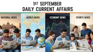 01st September Daily Current Affairs 2025: सभी परीक्षाओं के लिए डेली जीके अपडेट