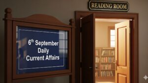 06th September Daily Current Affairs 2025: सभी परीक्षाओं के लिए डेली जीके अपडेट