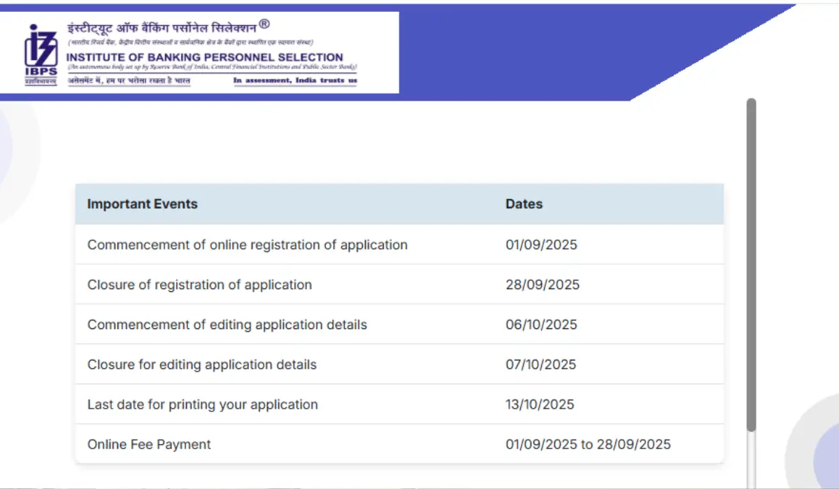 IBPS RRB correction