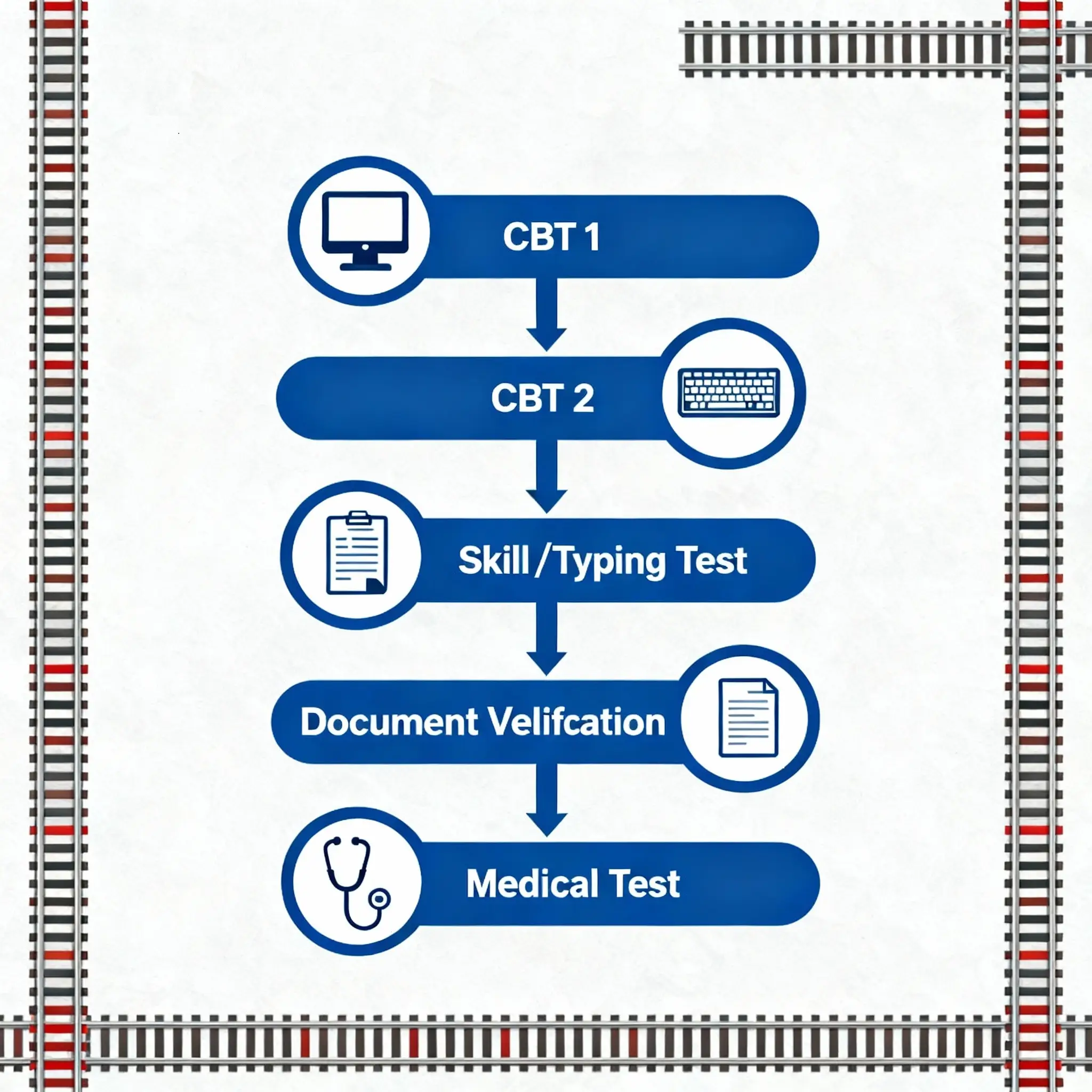 RRB NTPC Selection Process