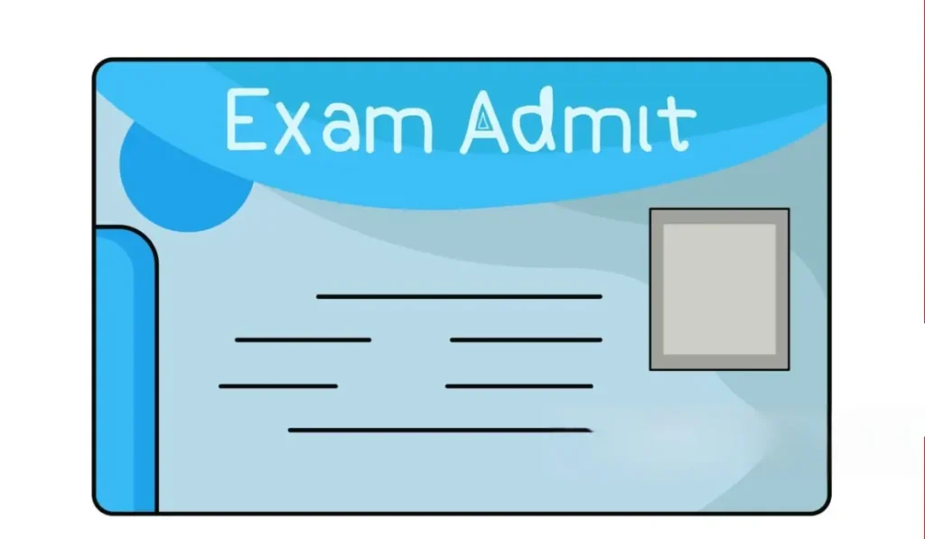 admit card