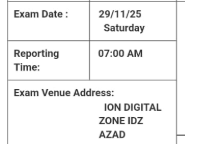 IBPS Clerk Mains Admit Card 2025