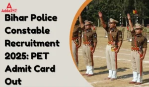 Bihar Police Constable PET Admit Card 2025