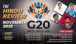 The Hindu Review for November 2025