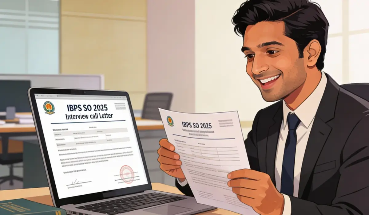 IBPS SO Interview Call Letter