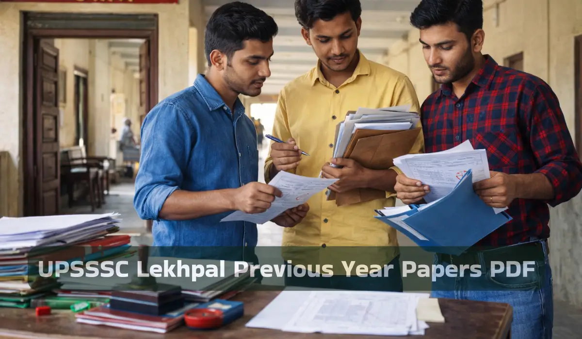 UPSSSC Lekhpal Previous Year Question Papers PDF