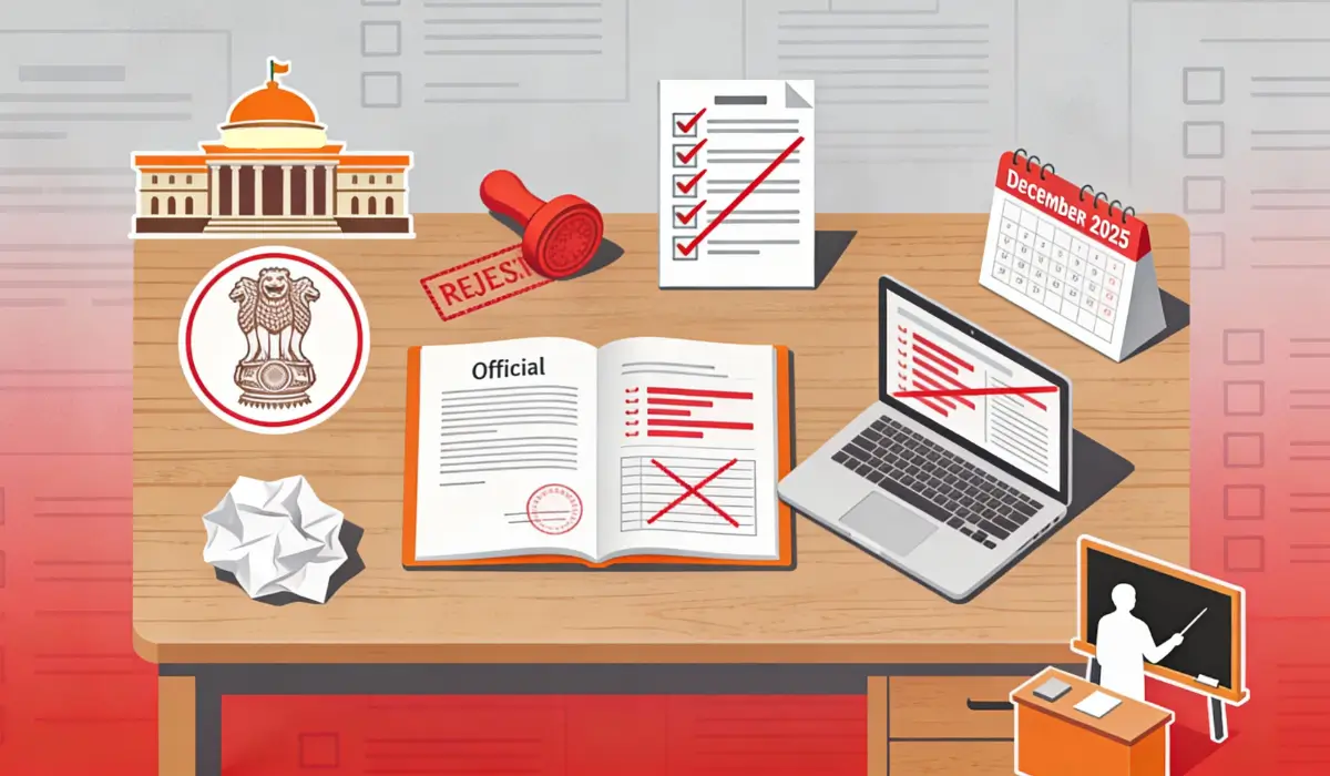 REET Mains List of Rejected Application