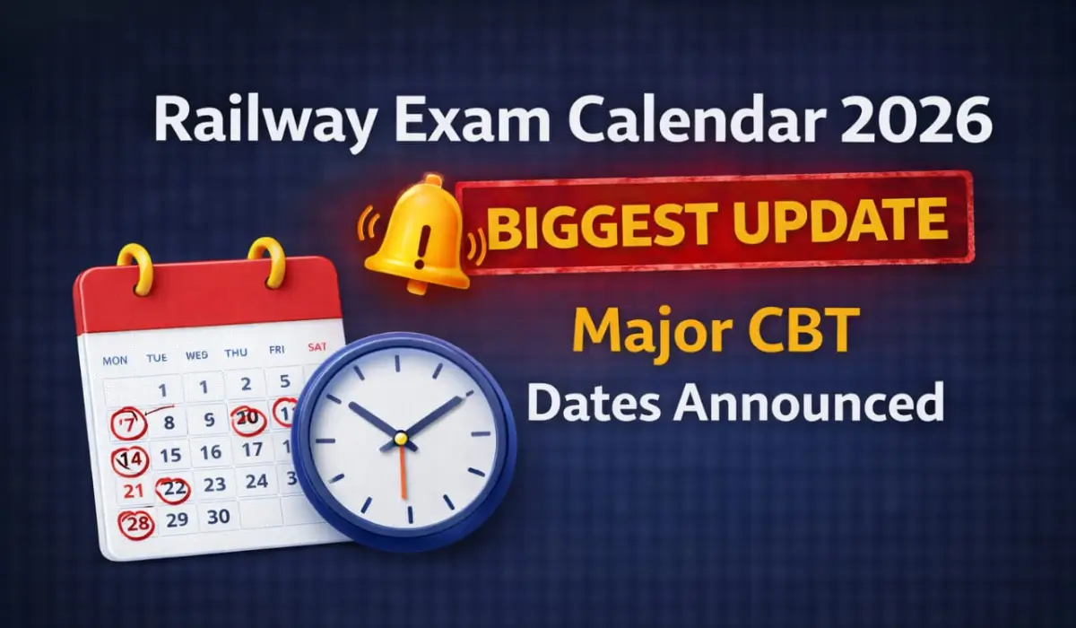 Railway Exam Calendar 2026