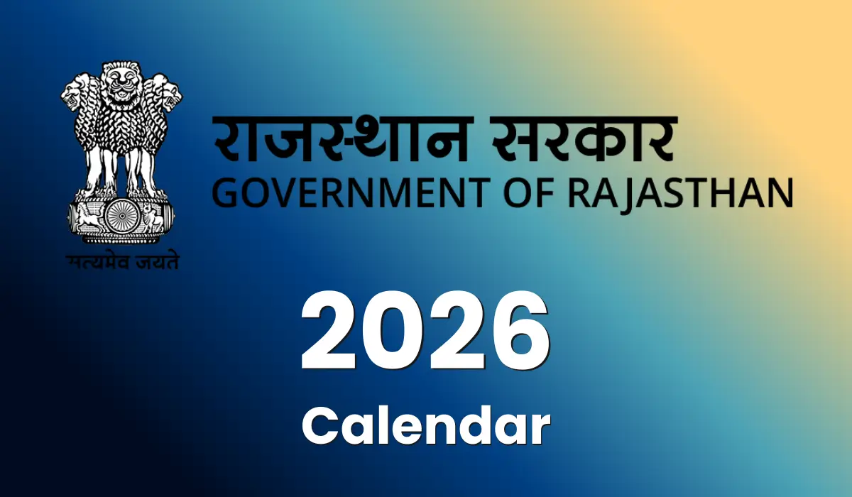Rajasthan Exam Calendar 2026