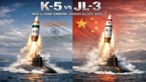 K-5 vs JL-3 Missile Comparison: भारत और चीन की SLBM ताकत, रेंज और न्यूक्लियर डिटरेंस का पूरा विश्लेषण