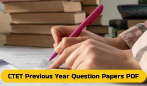 CTET Previous Year Question Papers
