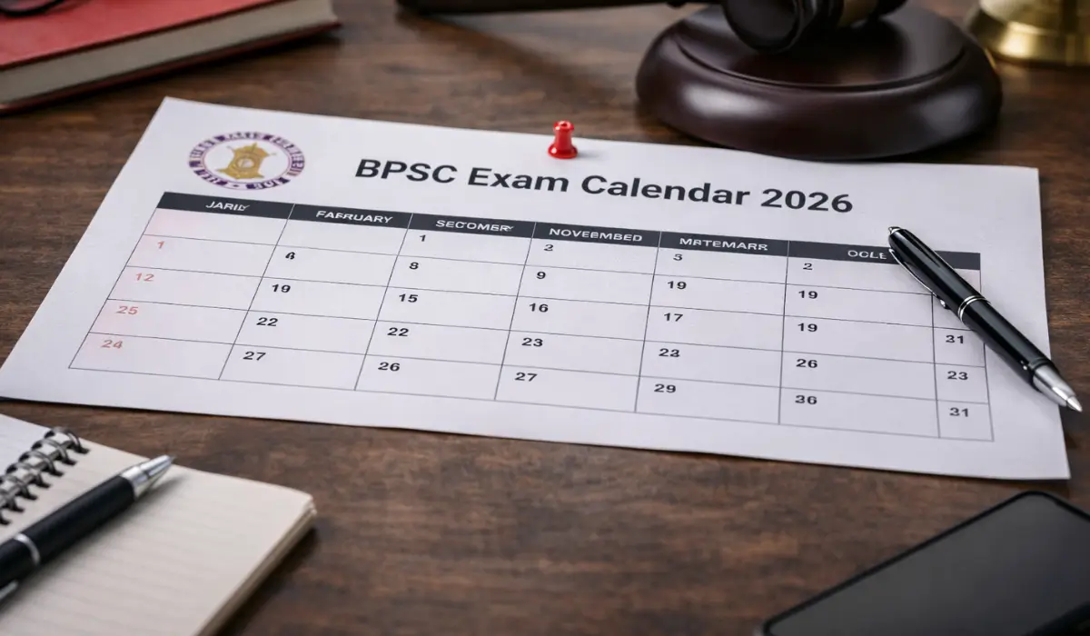 BPSC Exam Calendar 2026
