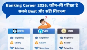 Banking Career 2026: कौन-सी परीक्षा है सबसे Best? जानें IBPS, SBI और RBI में फर्क और सही विकल्प