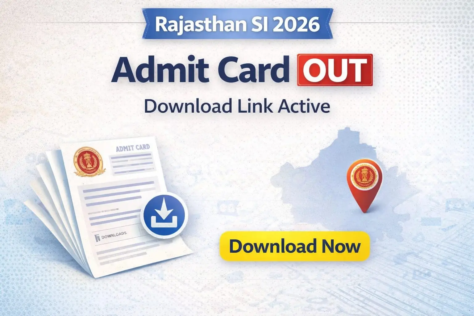 Rajasthan-SI-Admit-Card-2026