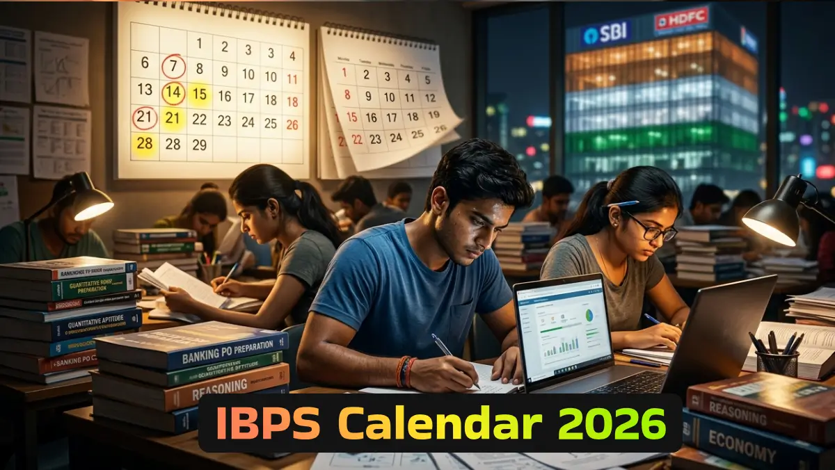 IBPS Calendar 2026