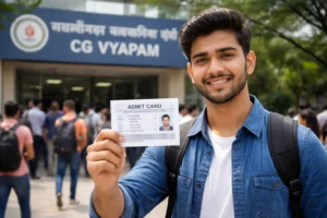 CG Mandi SI Admit Card 2026