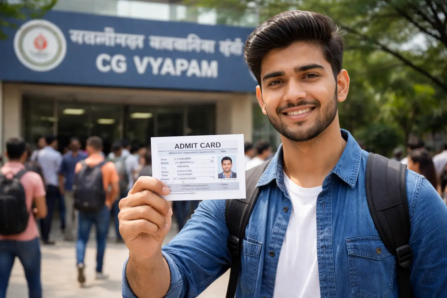 CG Mandi SI Admit Card 2026