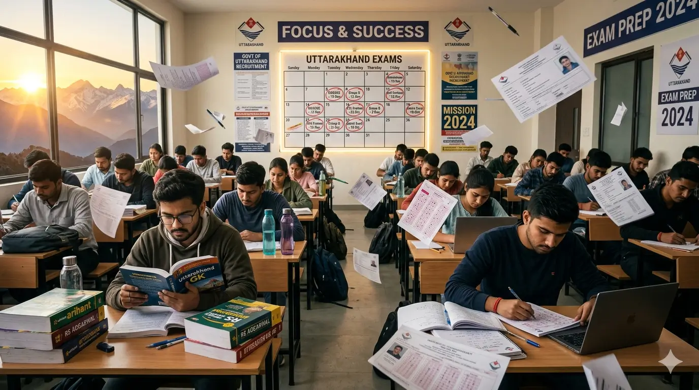 UKSSSC Exam Calendar 2026