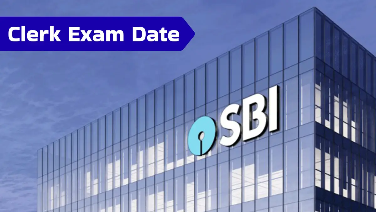 SBI Clerk Exam Date 2026