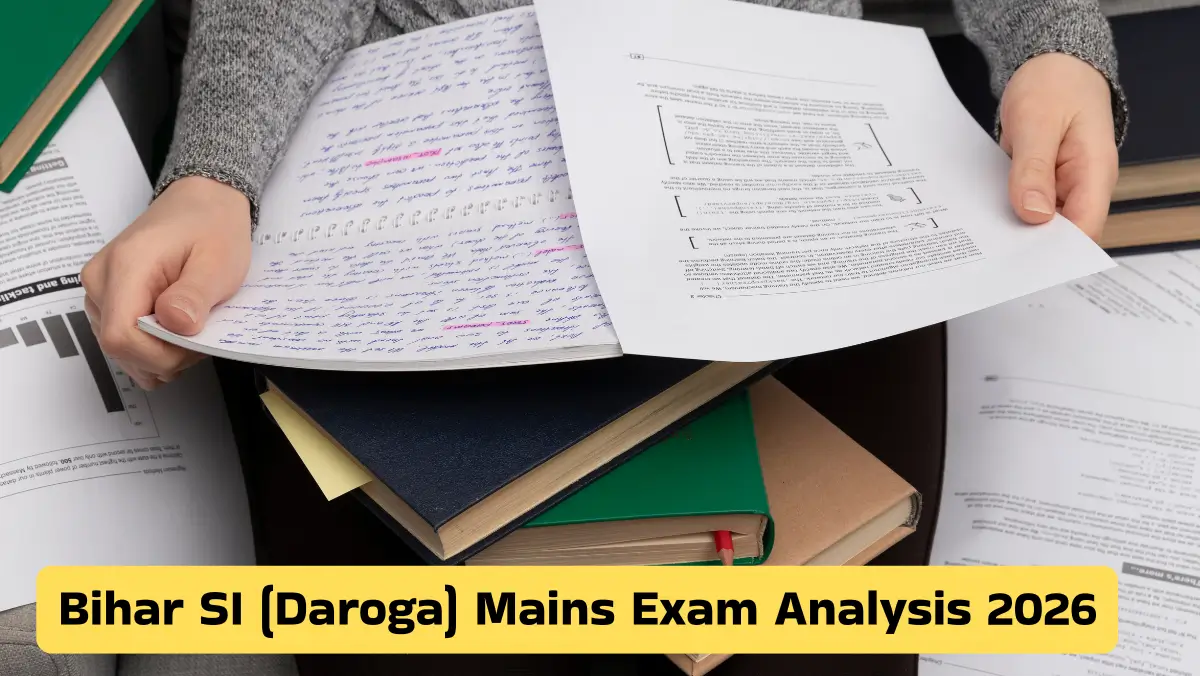 Bihar SI (Daroga) Mains Exam Analysis 2026