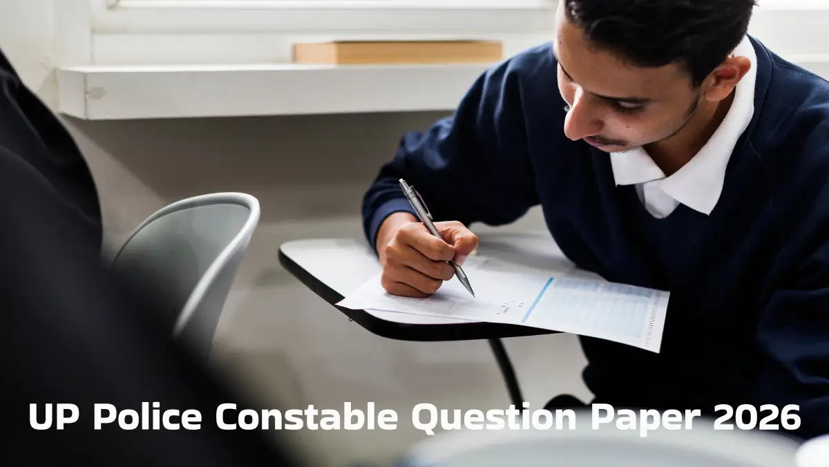 UP Police Constable Question Paper 2026