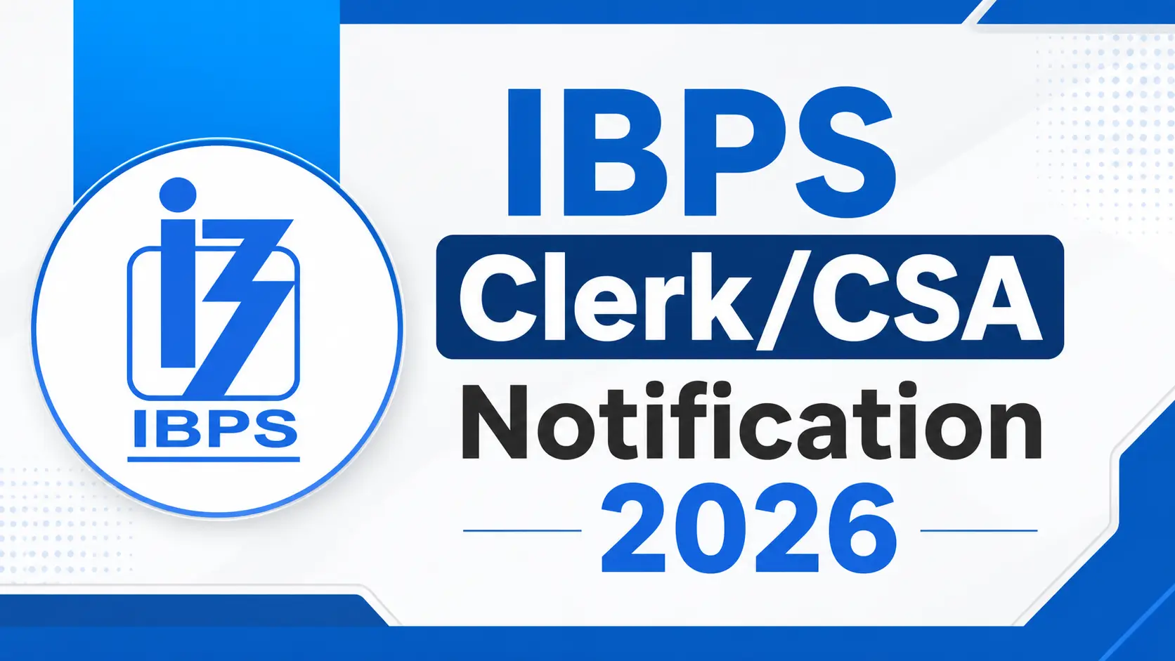 IBPS CLERK 2026