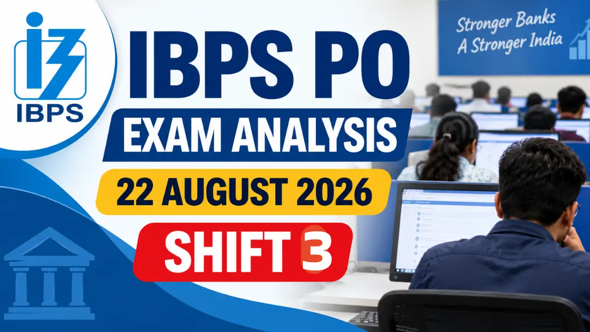 IBPS PO Shift 3 Exam Analysis 2026