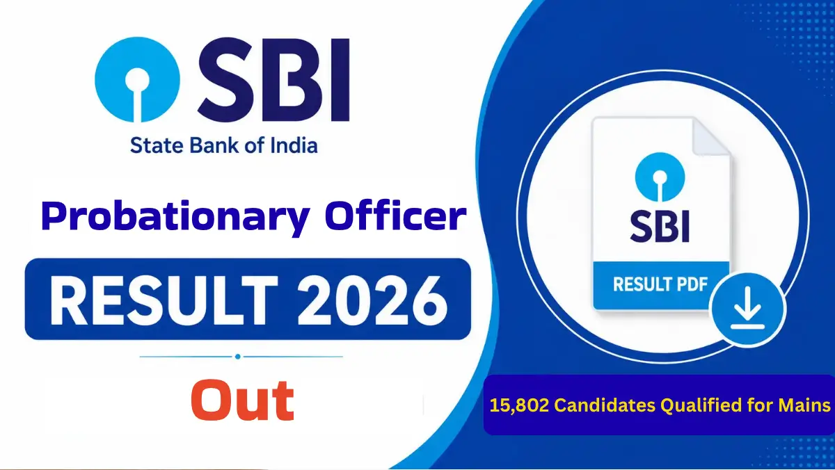 SBI PO Result 2026
